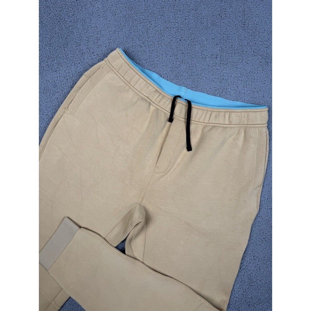 Chubbies Pants Mens XL Tan Jersey Elastic Waist Sweatpants Jogger Lounge